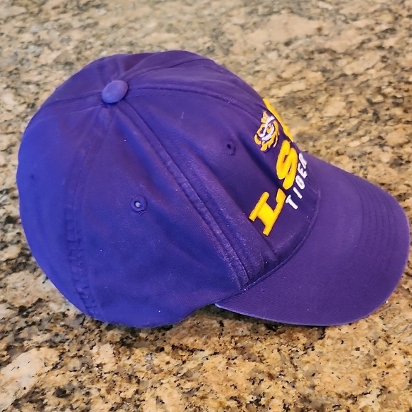 LSU Tigers Purple Baseball Cap - Picture 4 of 5